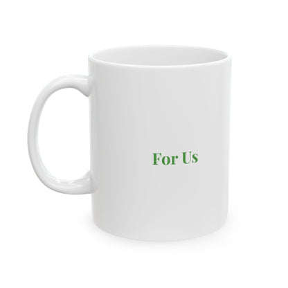 Ceramic Mug — "Better Together" Tropical Palm Coffee Mug (11oz/15oz)