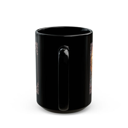 Skeleton Love Black Mug - True Love Never Dies 11oz/15oz Gift