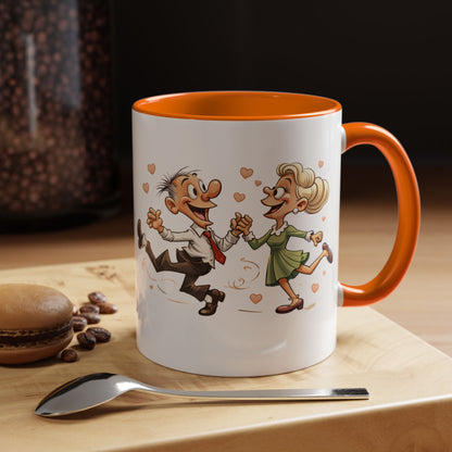 Coffee Mug - Age is Just a Number Funny Quote - Valentines Day Birthday Gift