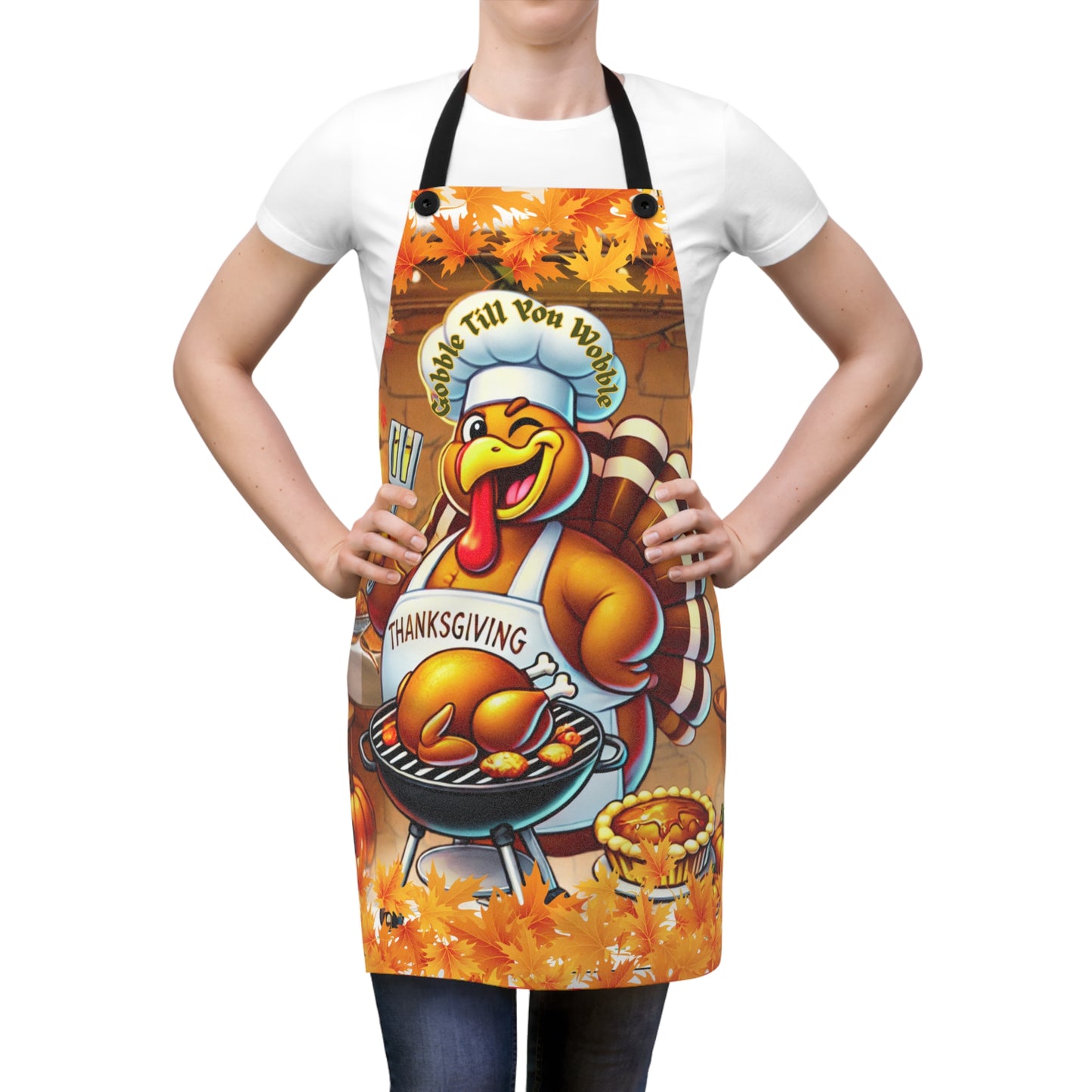 All Over Print Apron - Custom Design Poly Twill Cooking Apron