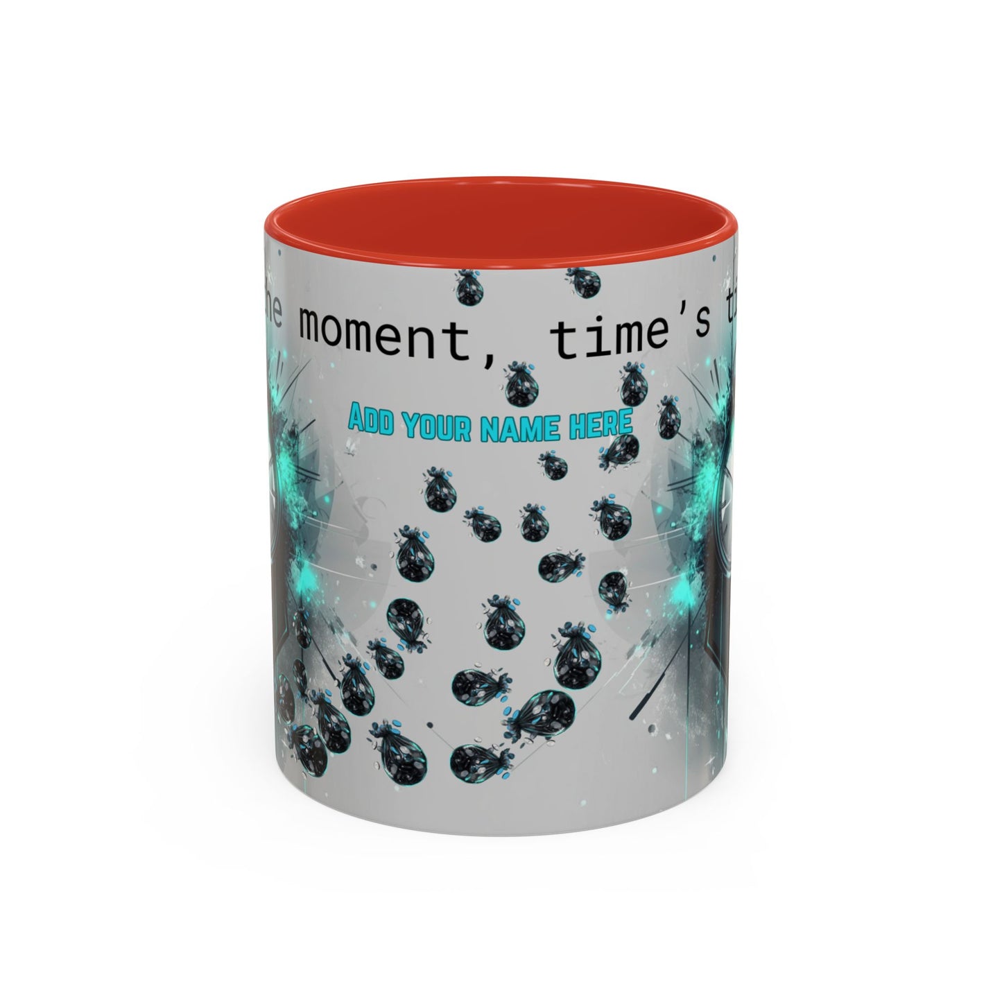 Mug: Seize the Moment Inspirational Quote Coffee Mug (11, 15oz)