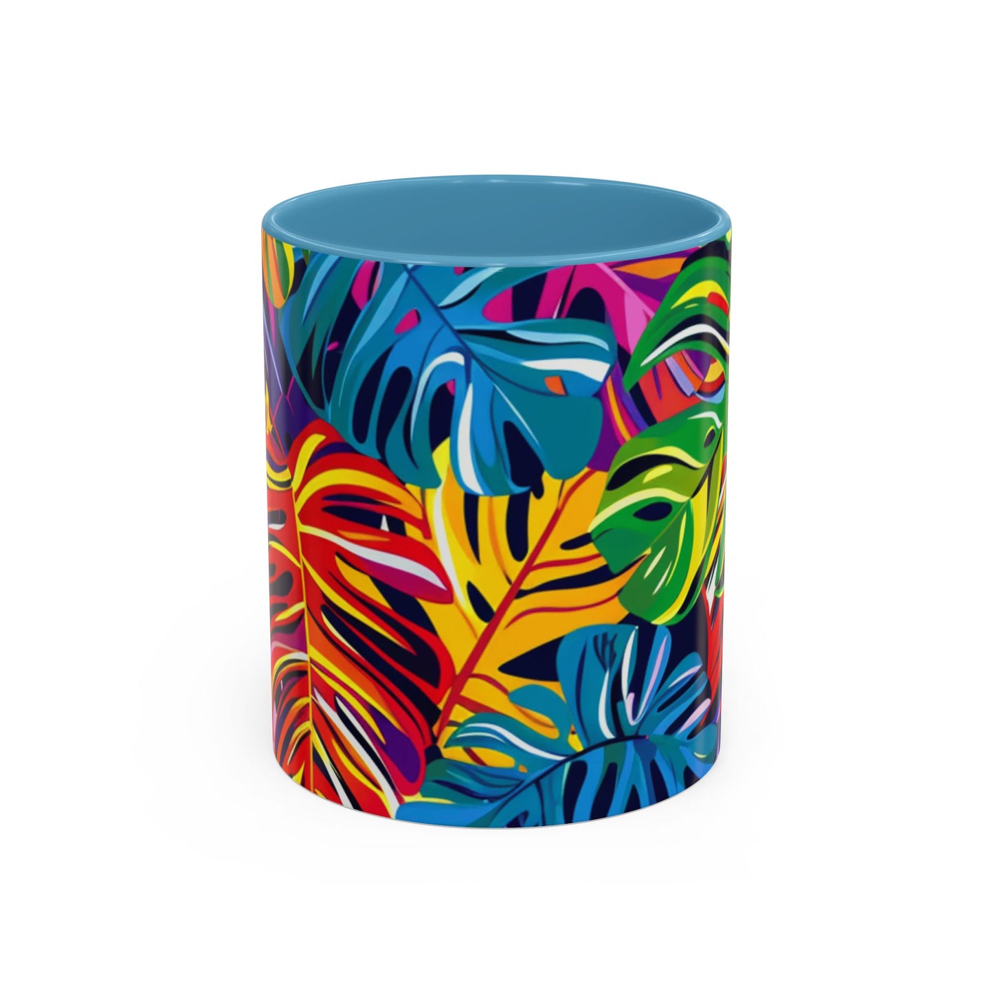 Hawaiian Palm Tree Mug - Tropical Coffee Cup 11oz/15oz