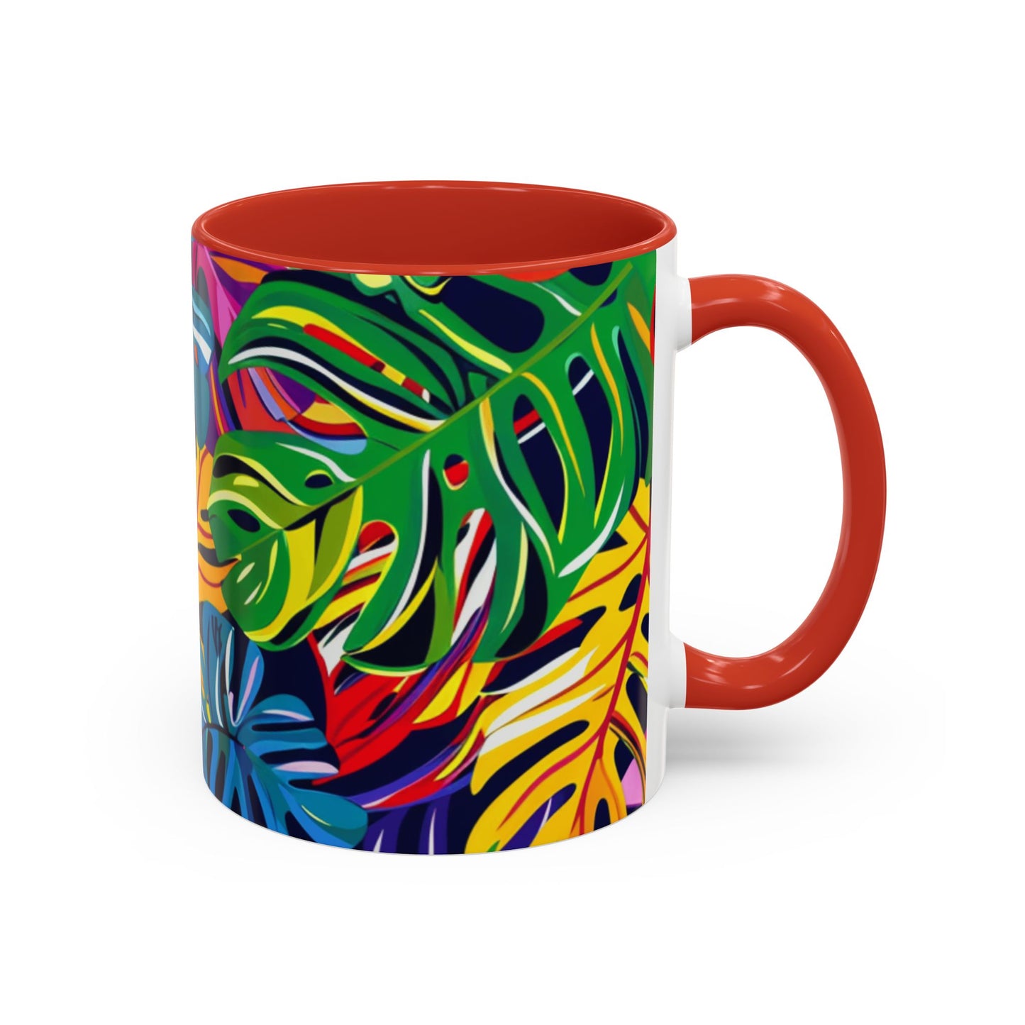 Hawaiian Palm Tree Mug - Tropical Coffee Cup 11oz/15oz