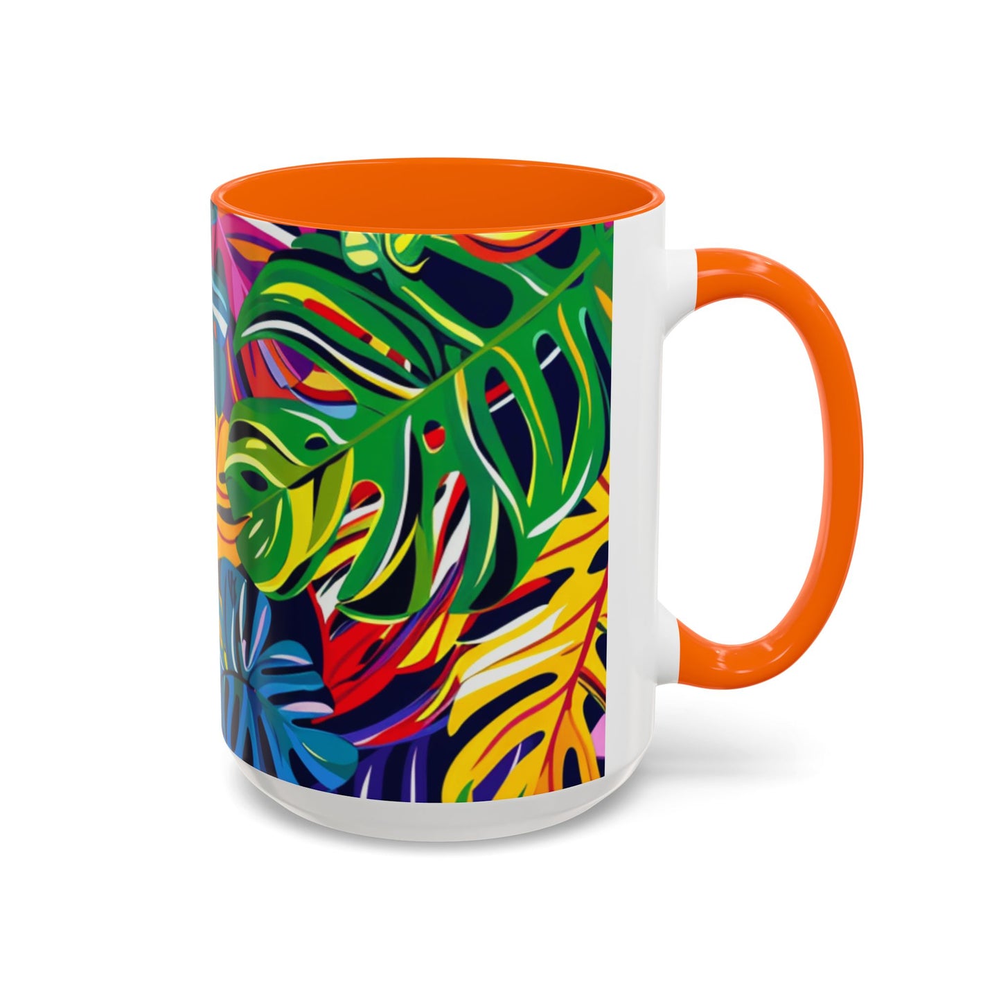 Hawaiian Palm Tree Mug - Tropical Coffee Cup 11oz/15oz