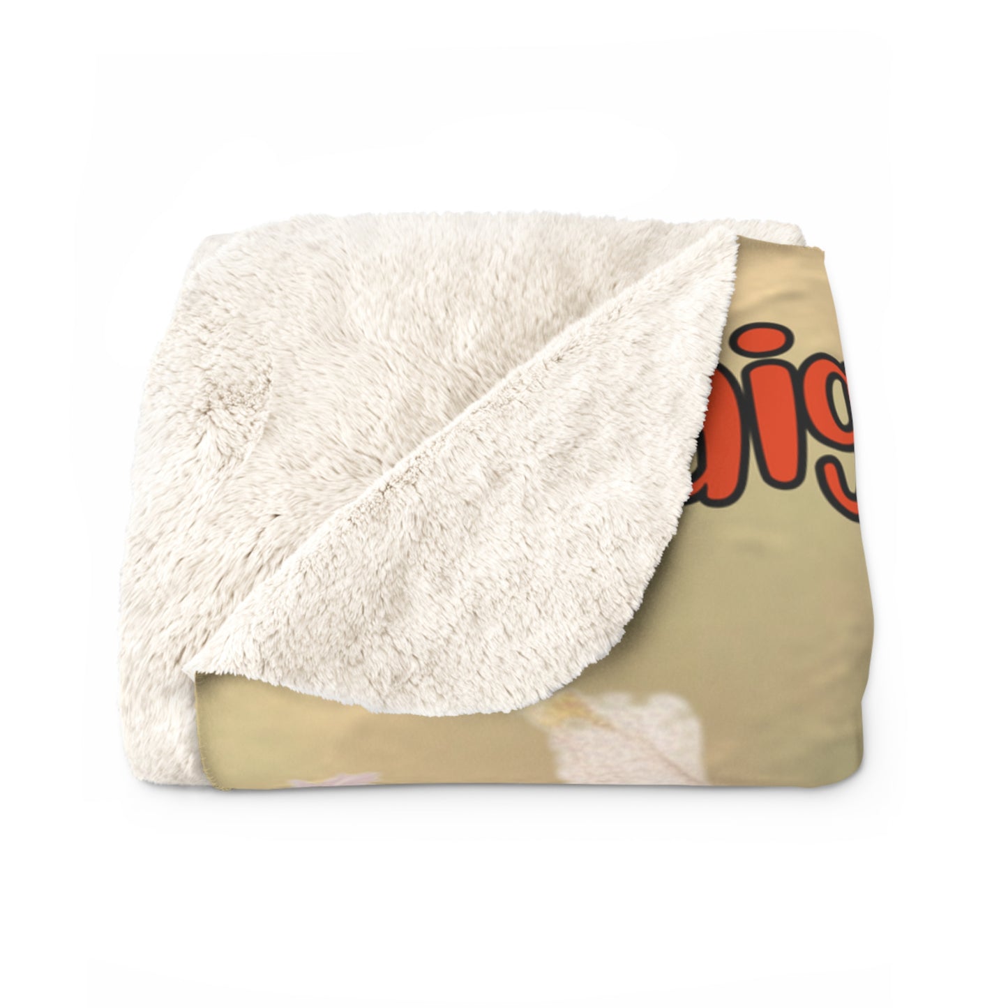 Straight Outta The book Ready To Spook - Sherpa Fleece Blanket