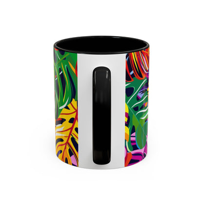 Hawaiian Palm Tree Mug - Tropical Coffee Cup 11oz/15oz