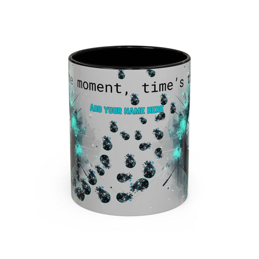 Mug: Seize the Moment Inspirational Quote Coffee Mug (11, 15oz)