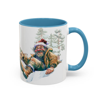 Accent Mug - Stylish & Functional Ceramic Coffee/Tea Cup (11, 15oz) - lets give it a whirl