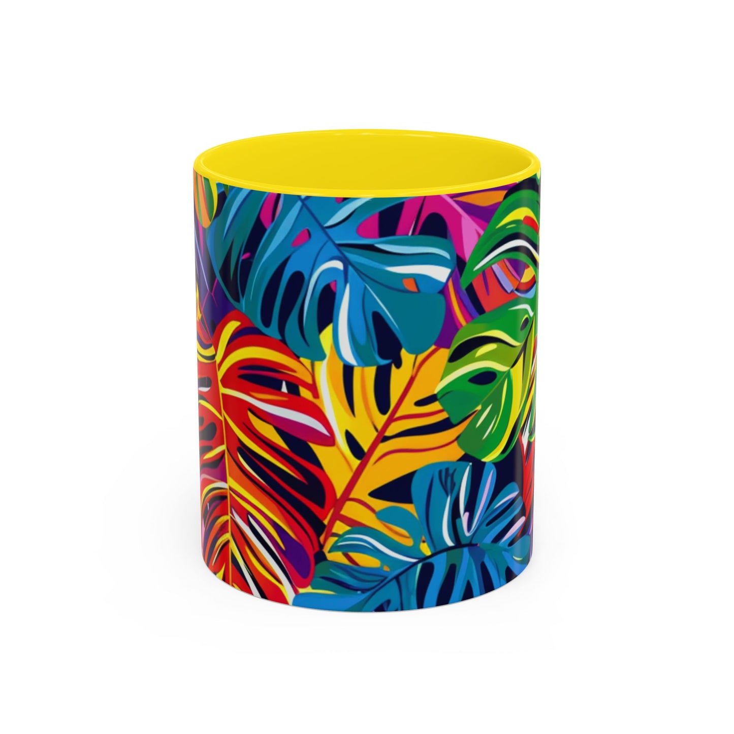 Hawaiian Palm Tree Mug - Tropical Coffee Cup 11oz/15oz