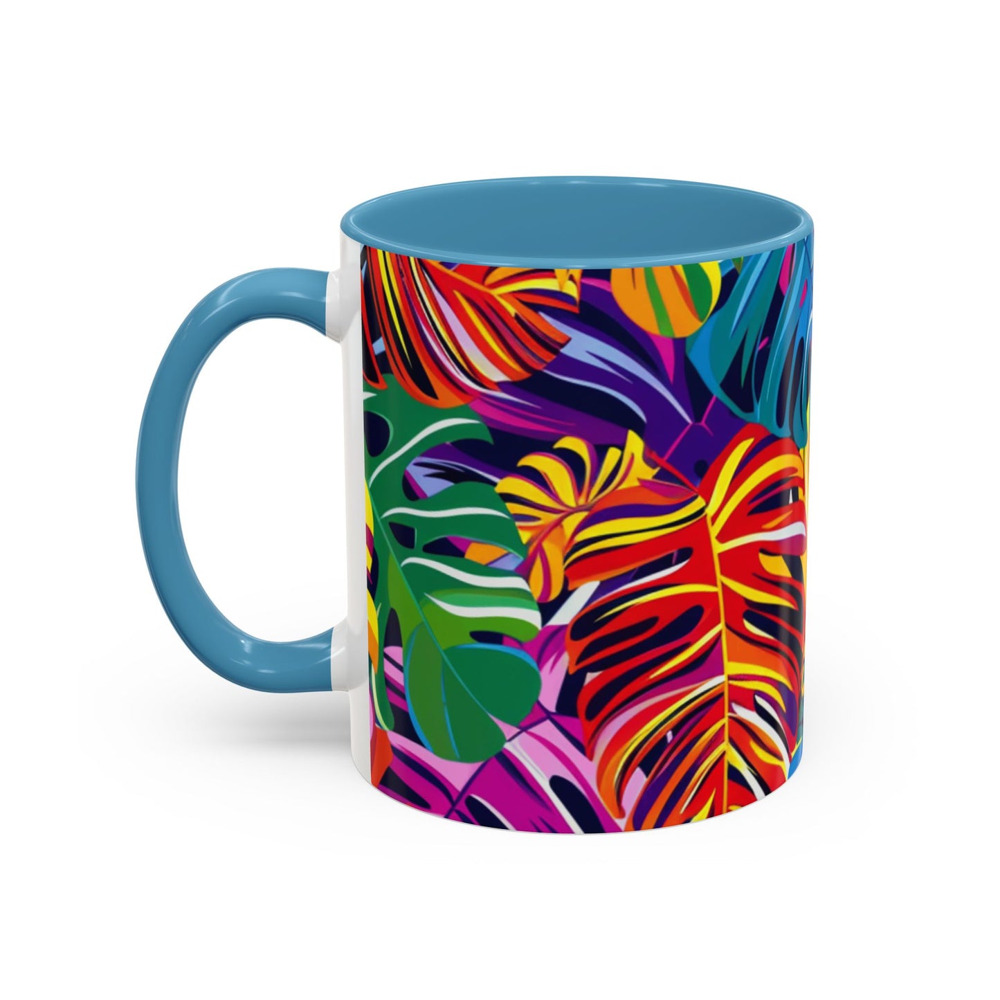 Hawaiian Palm Tree Mug - Tropical Coffee Cup 11oz/15oz