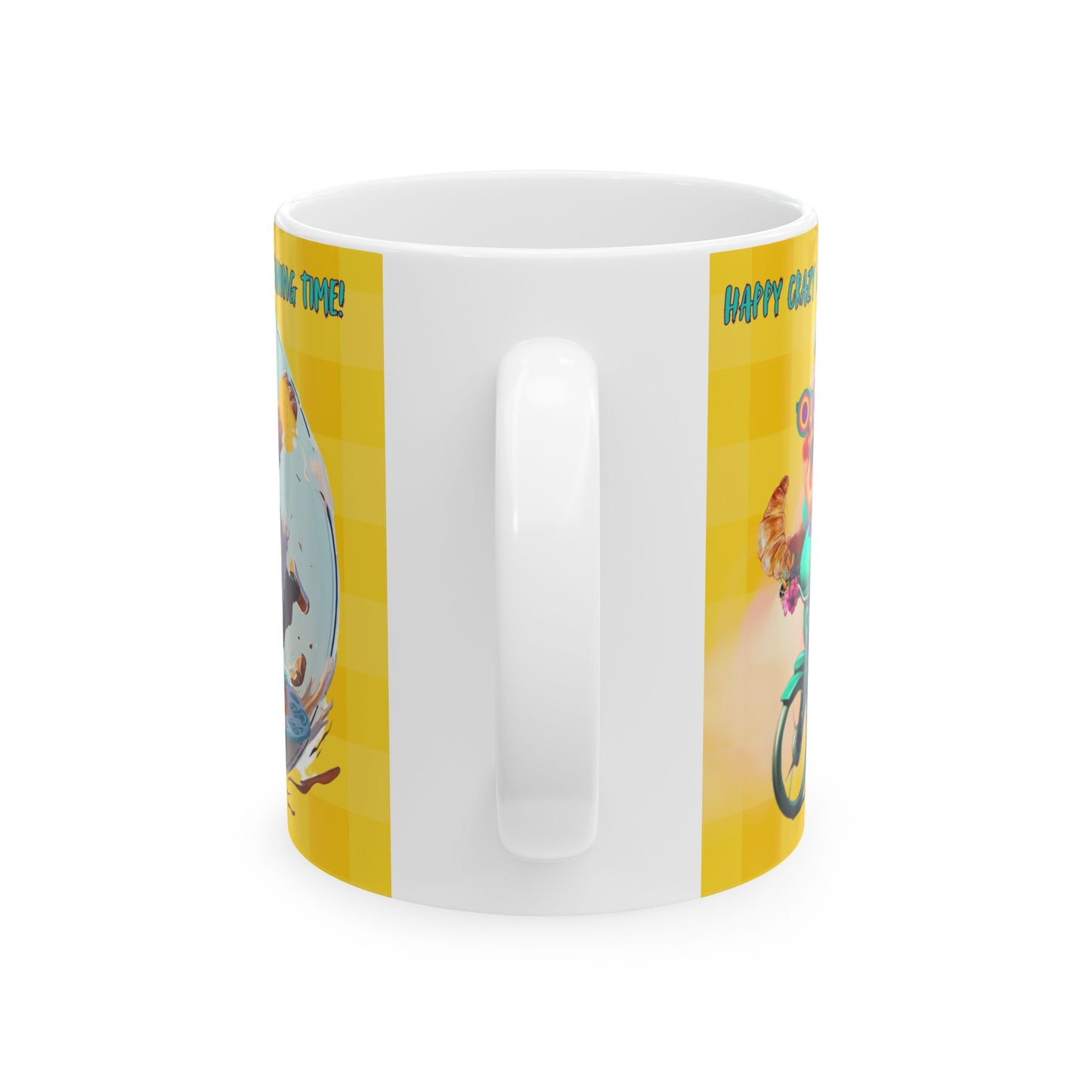 Funny Crazy Granny's Whimsical World Ceramic Mug (11oz, 15oz)