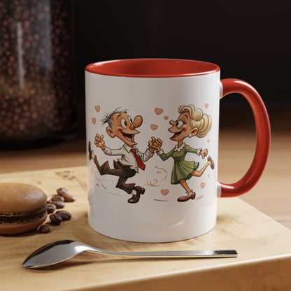 Coffee Mug - Age is Just a Number Funny Quote - Valentines Day Birthday Gift