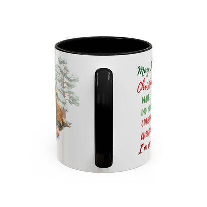 Accent Mug - Stylish & Functional Ceramic Coffee/Tea Cup (11, 15oz) - lets give it a whirl
