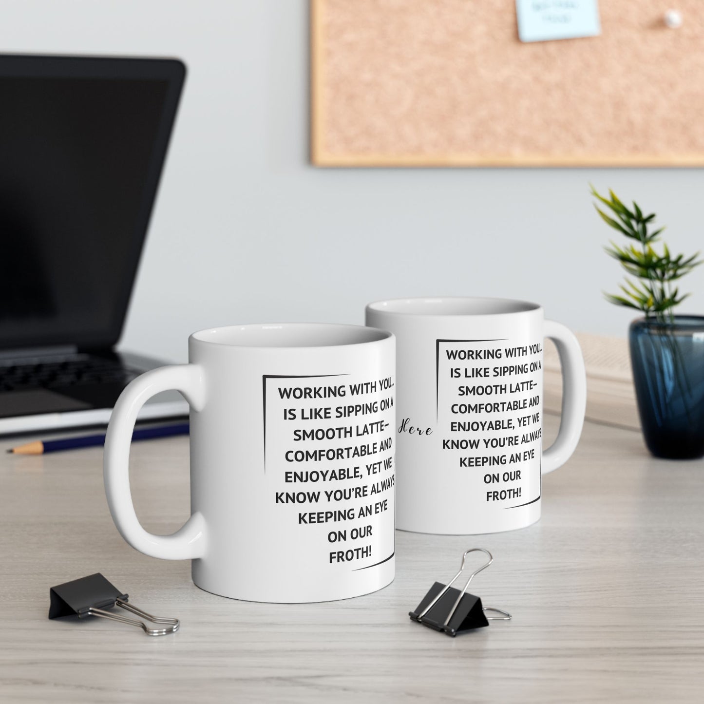 Funny Boss Ceramic Mug, Christmas Funny Gift , For your Boss