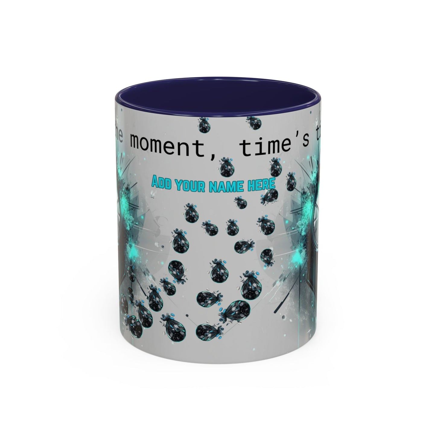 Mug: Seize the Moment Inspirational Quote Coffee Mug (11, 15oz)