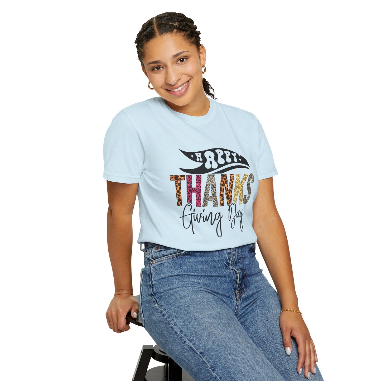 Happy Thanksgiving | Unisex Garment-Dyed T-shirt