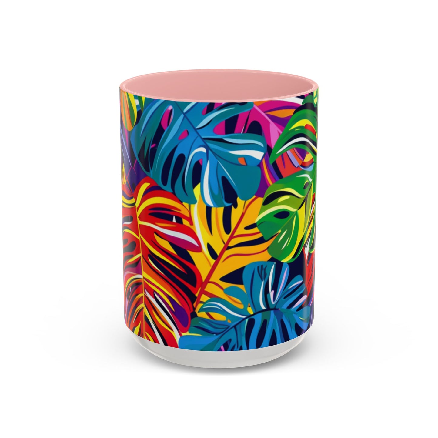 Hawaiian Palm Tree Mug - Tropical Coffee Cup 11oz/15oz
