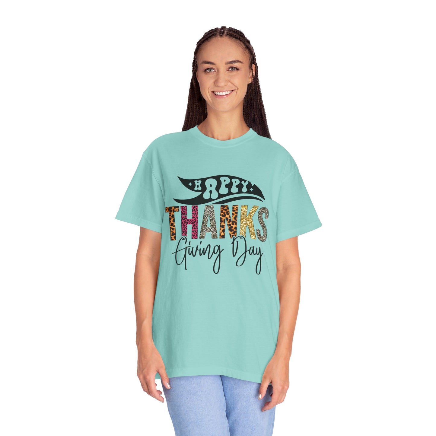 Happy Thanksgiving | Unisex Garment-Dyed T-shirt