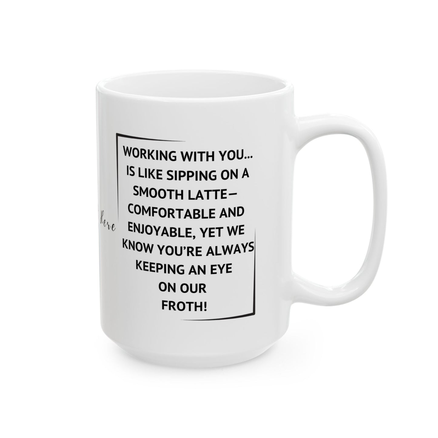 Funny Boss Ceramic Mug, Christmas Funny Gift , For your Boss