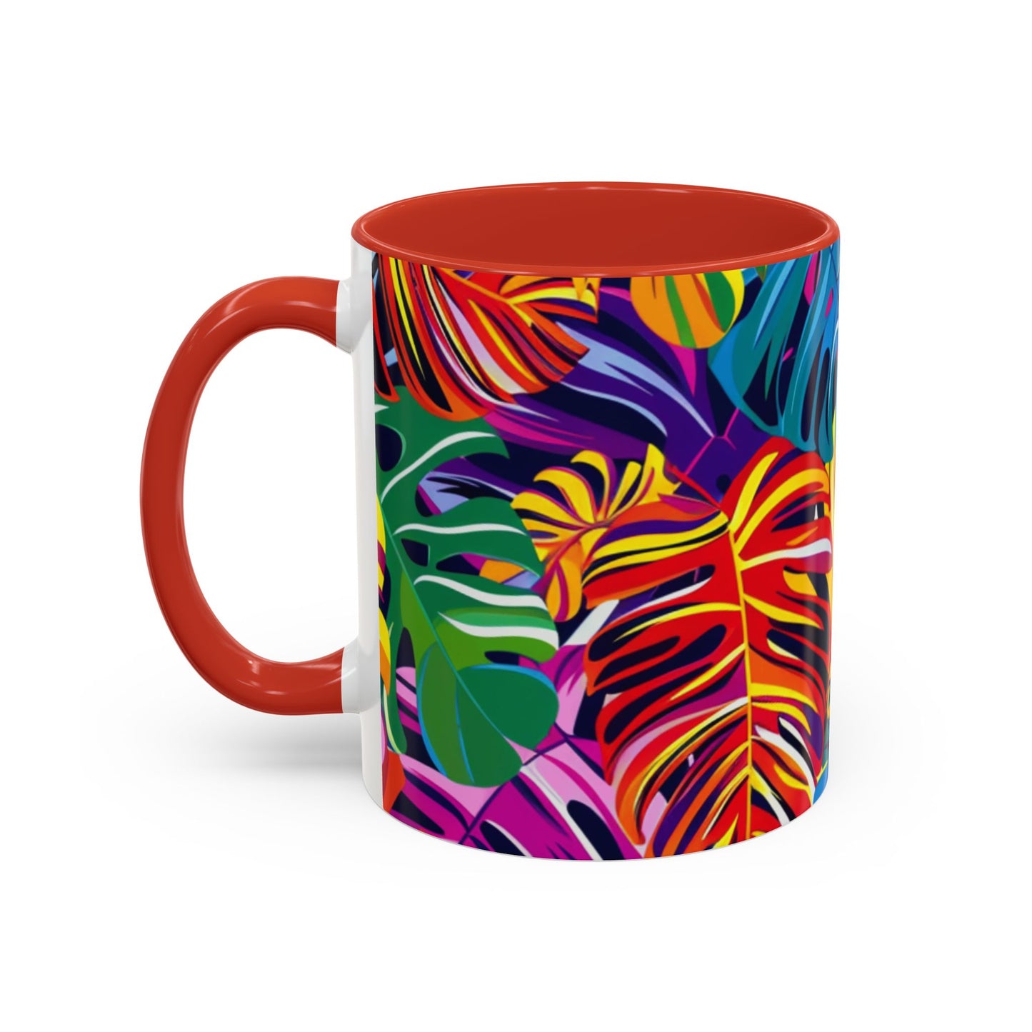 Hawaiian Palm Tree Mug - Tropical Coffee Cup 11oz/15oz