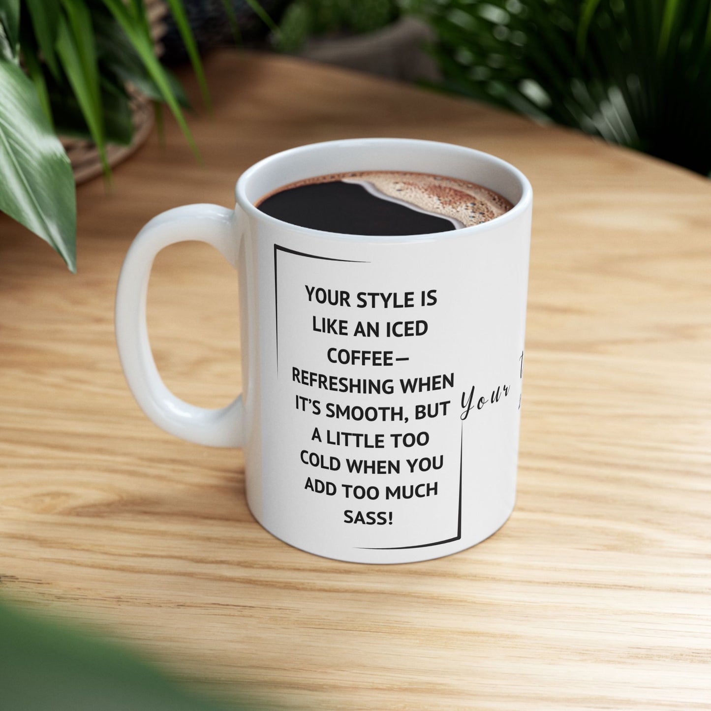 Funny Boss Ceramic Mug, Christmas Gift, For Office Humor