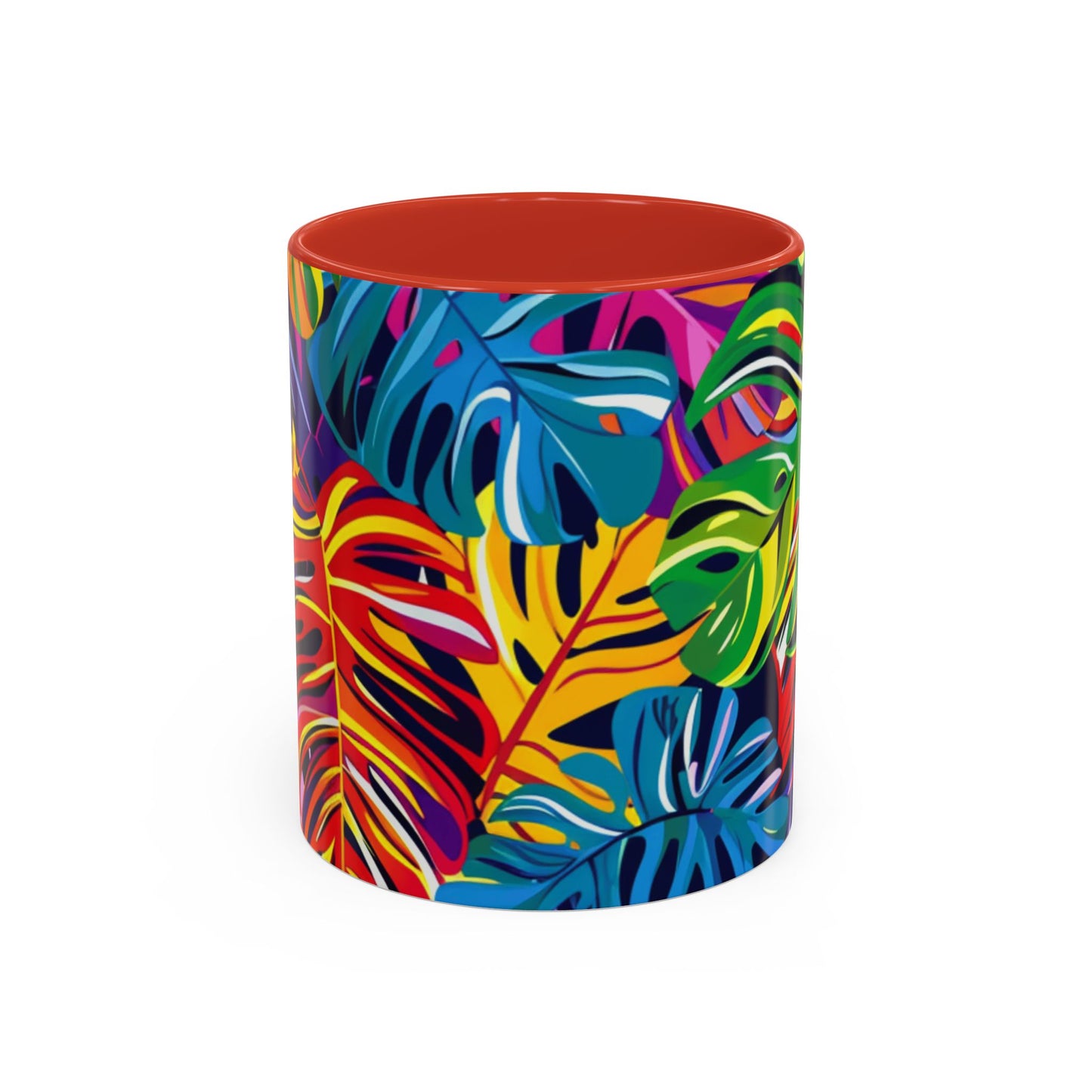 Hawaiian Palm Tree Mug - Tropical Coffee Cup 11oz/15oz