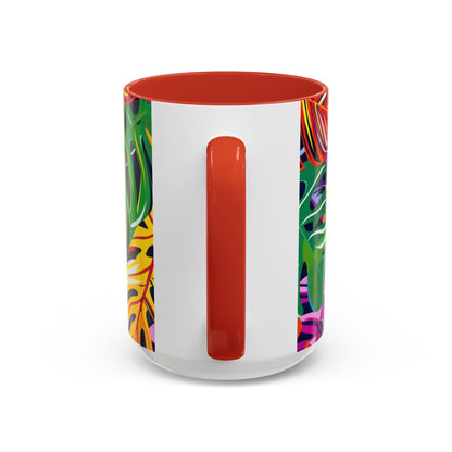 Hawaiian Palm Tree Mug - Tropical Coffee Cup 11oz/15oz