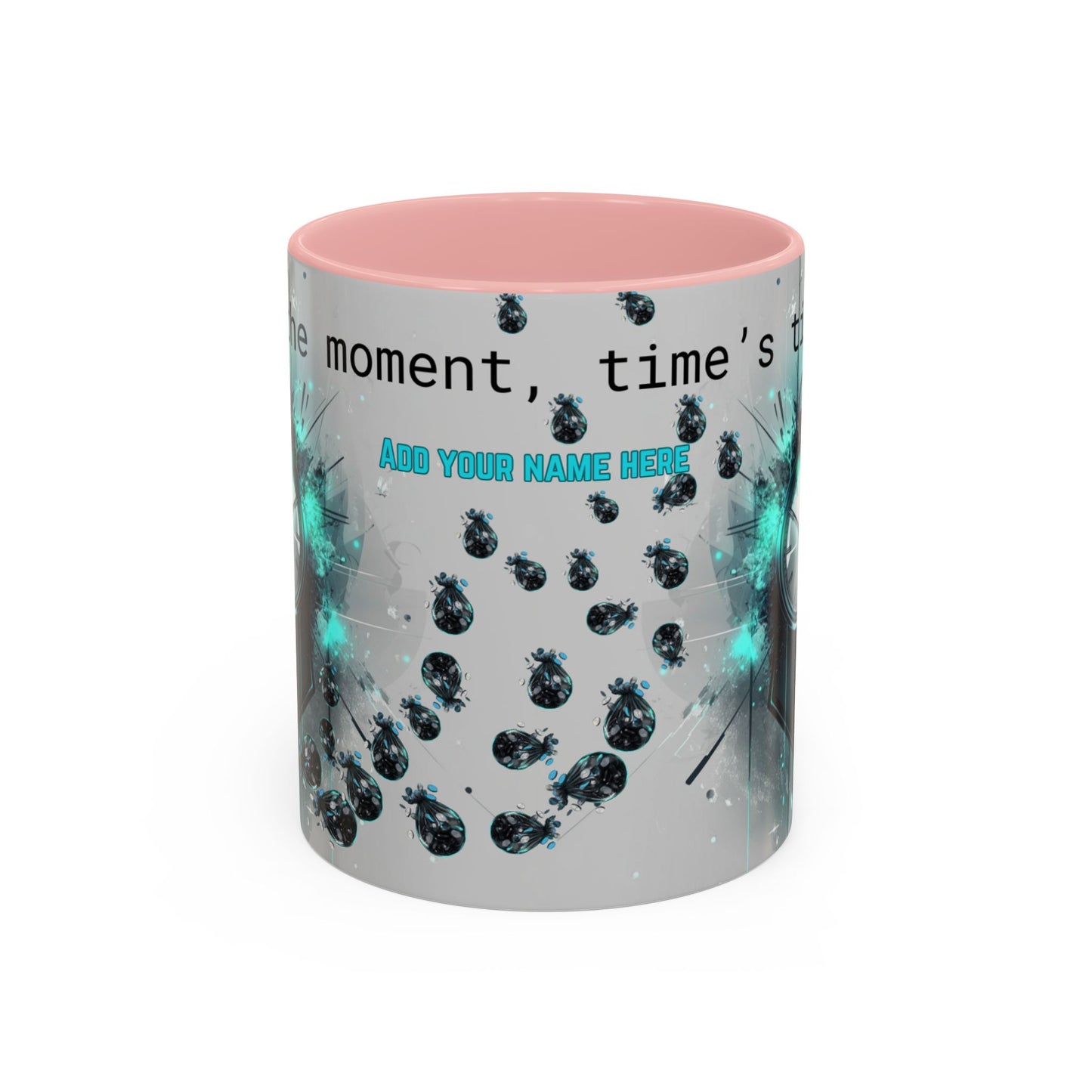 Mug: Seize the Moment Inspirational Quote Coffee Mug (11, 15oz)