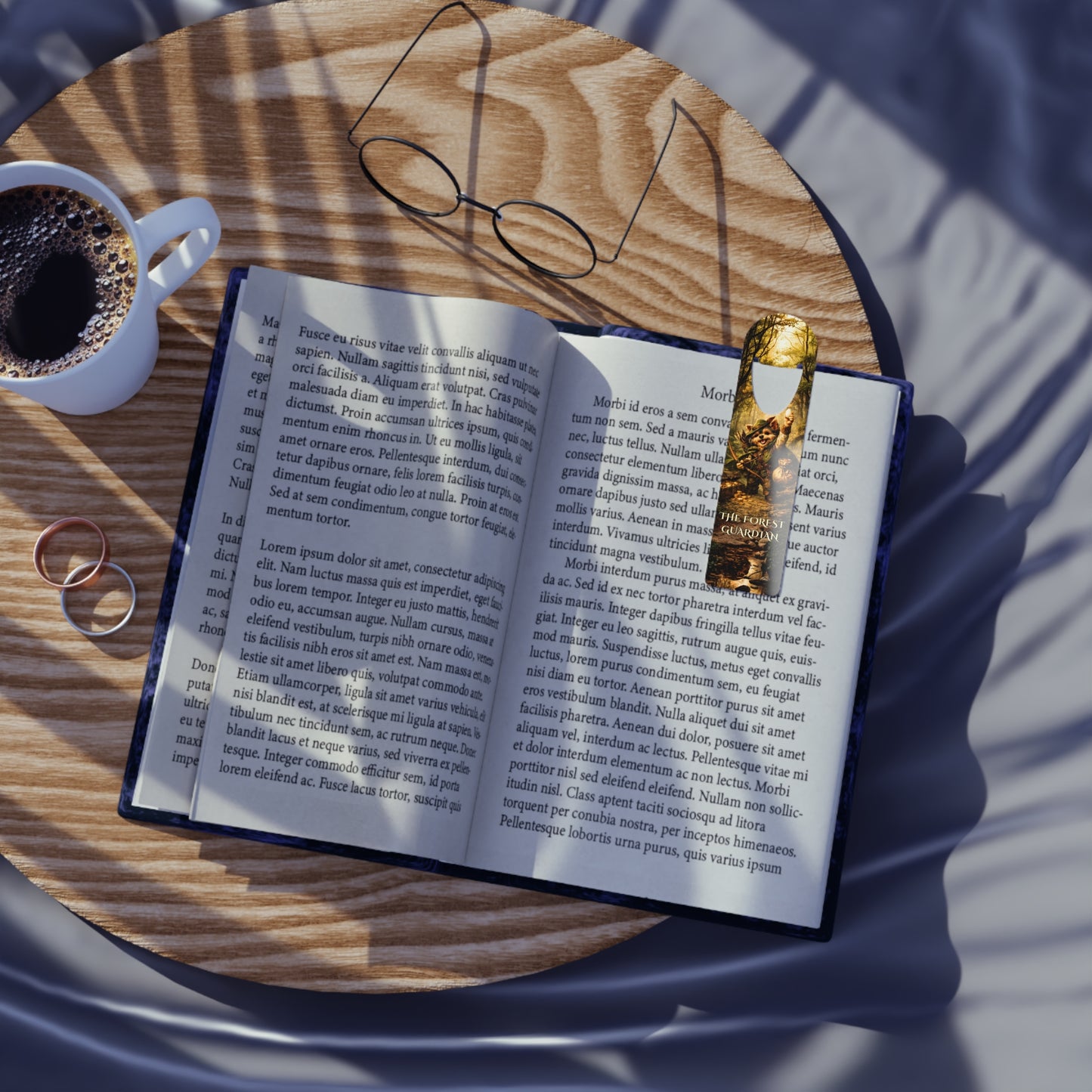 Forest Guardian Bookmark — Fantasy Woodland Reading Marker