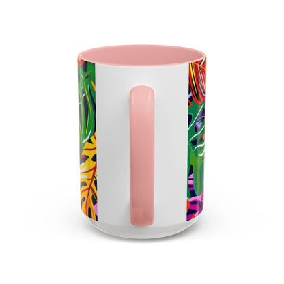 Hawaiian Palm Tree Mug - Tropical Coffee Cup 11oz/15oz