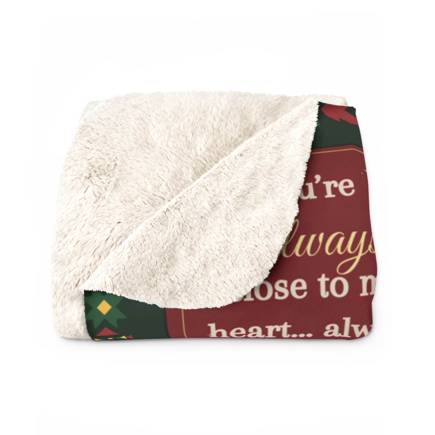 Miles Apart Sister Sherpa Blanket - Close At Heart Keepsake Gift