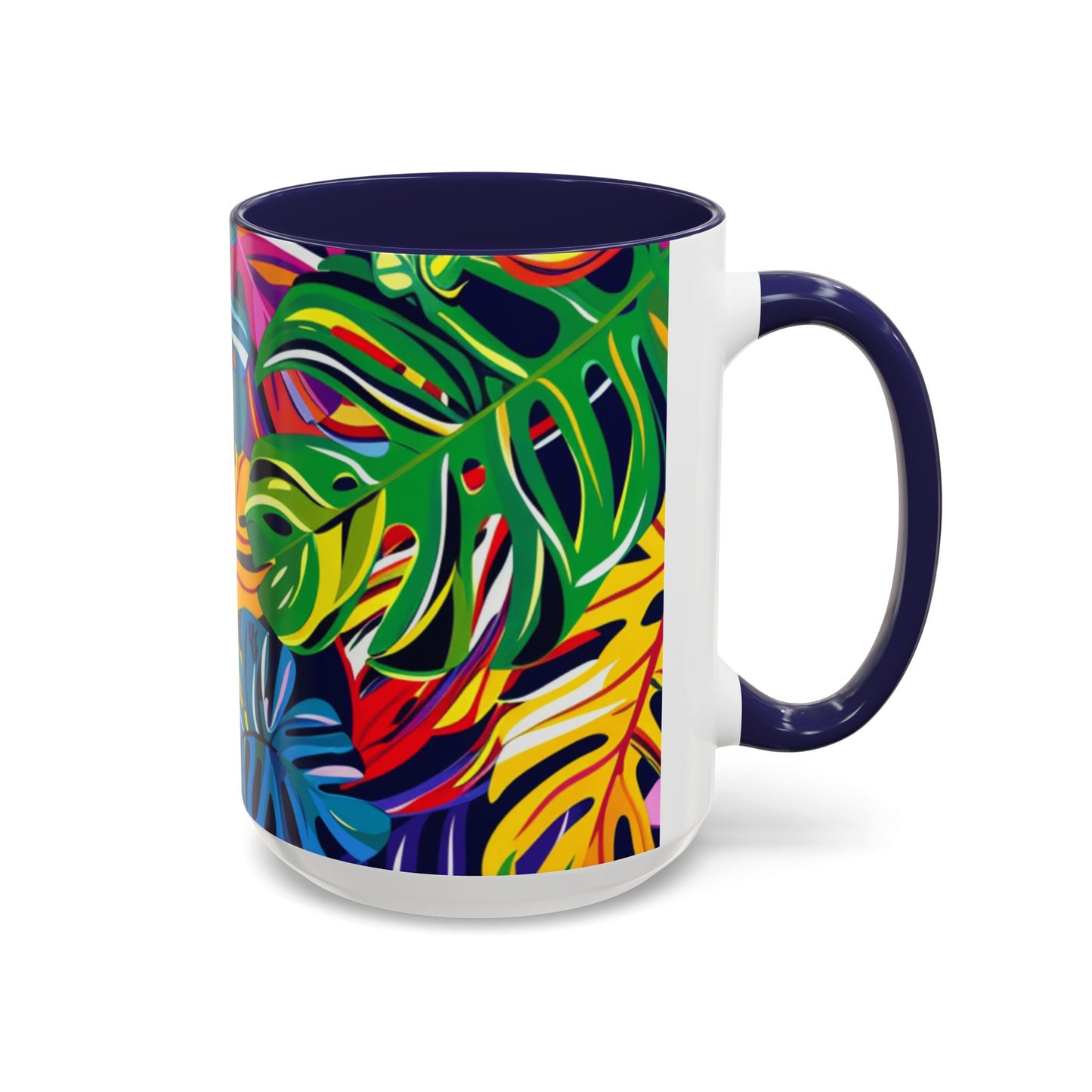 Hawaiian Palm Tree Mug - Tropical Coffee Cup 11oz/15oz