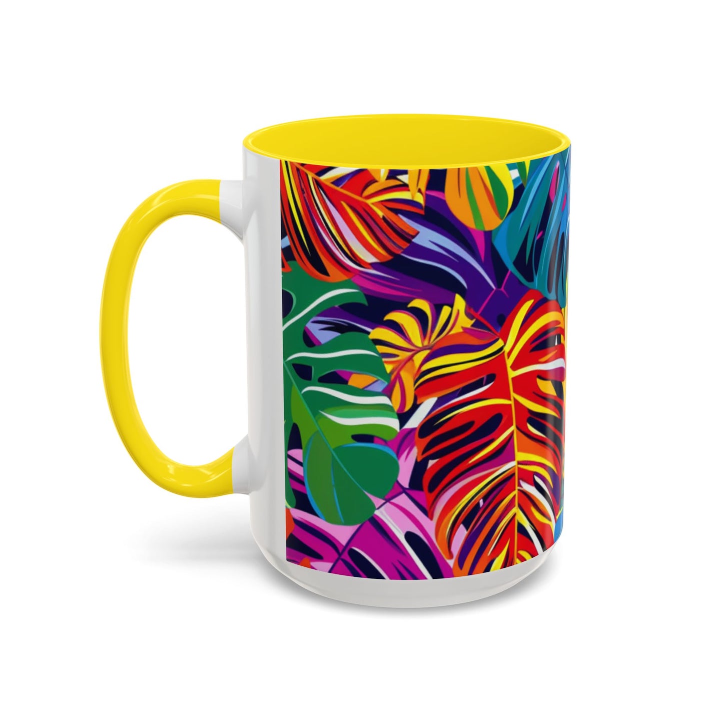 Hawaiian Palm Tree Mug - Tropical Coffee Cup 11oz/15oz