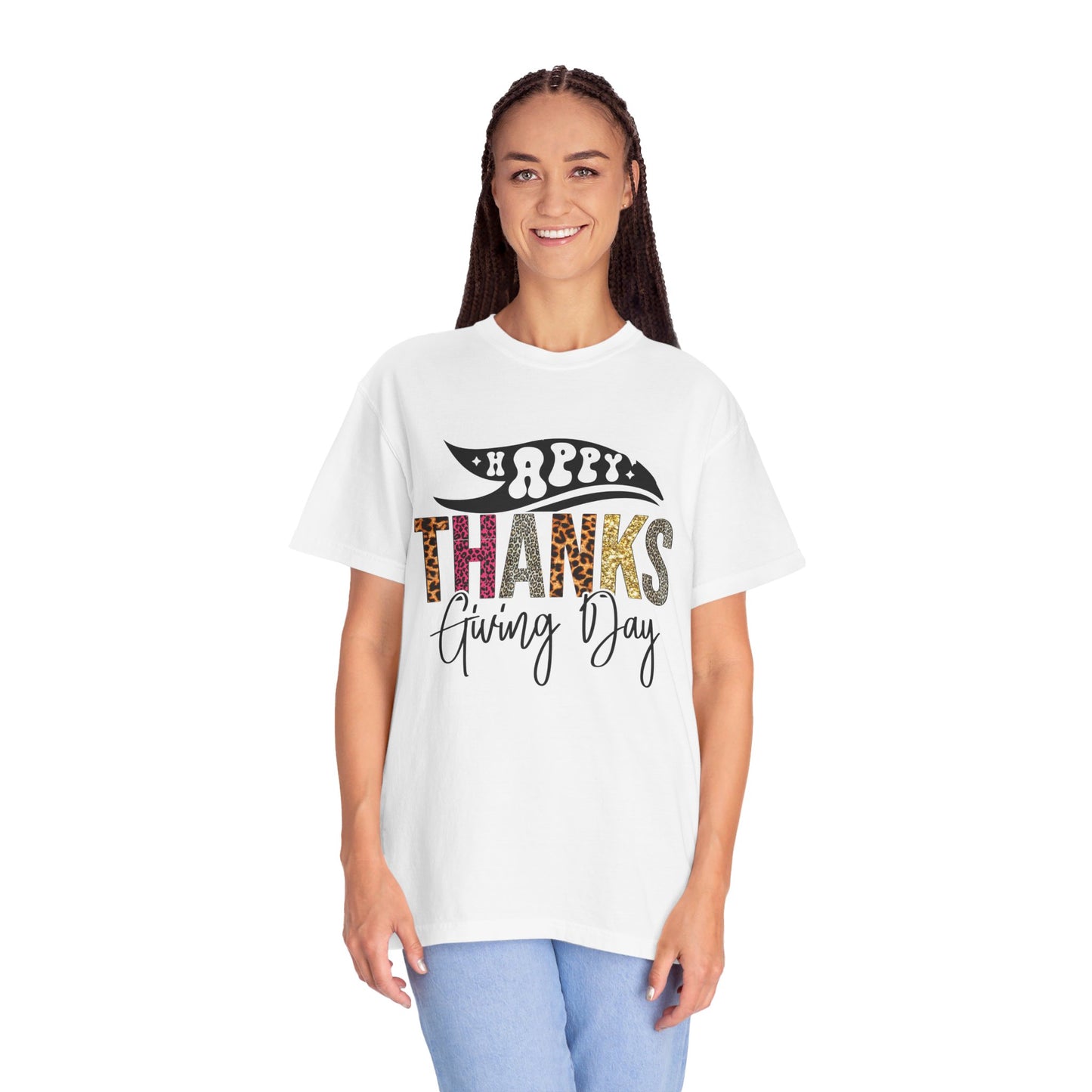 Happy Thanksgiving | Unisex Garment-Dyed T-shirt