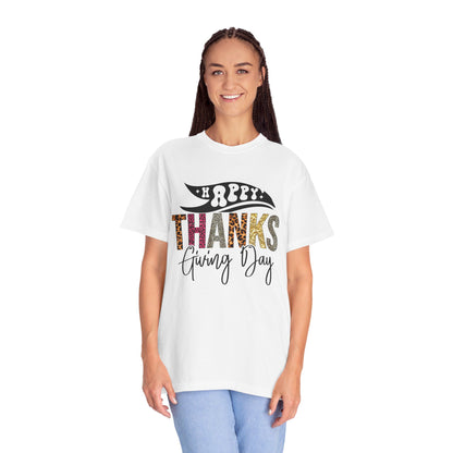 Happy Thanksgiving Unisex T-Shirt - Festive Holiday Apparel