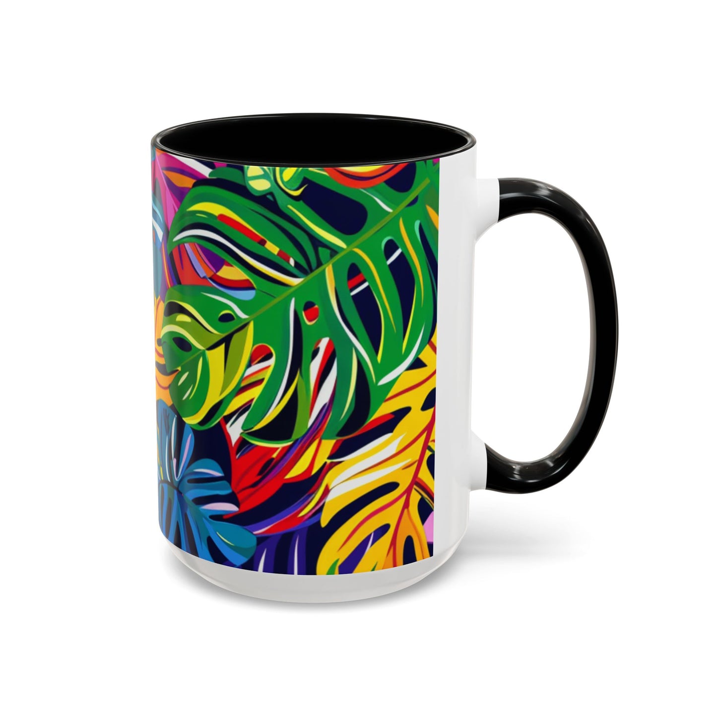 Hawaiian Palm Tree Mug - Tropical Coffee Cup 11oz/15oz