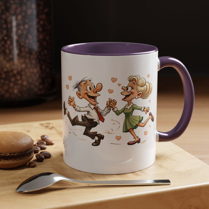 Coffee Mug - Age is Just a Number Funny Quote - Valentines Day Birthday Gift