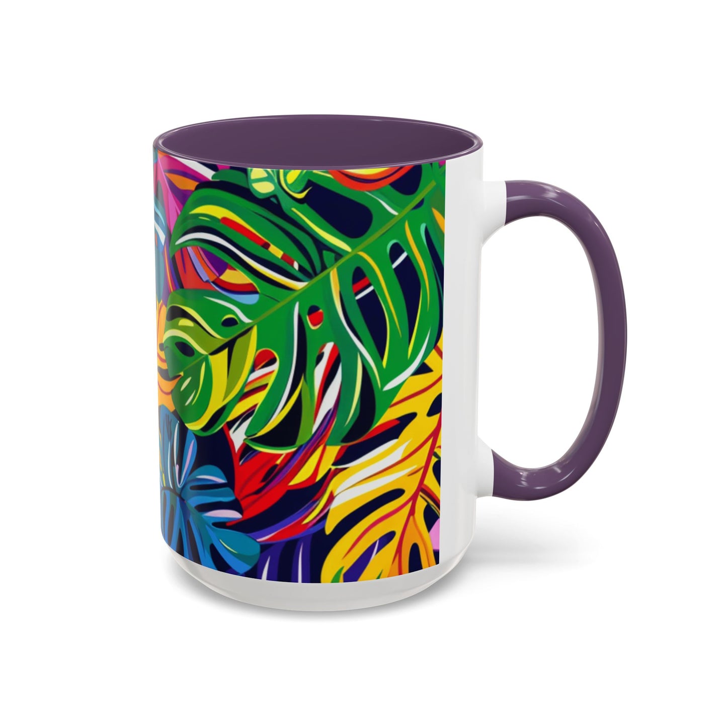 Hawaiian Palm Tree Mug - Tropical Coffee Cup 11oz/15oz