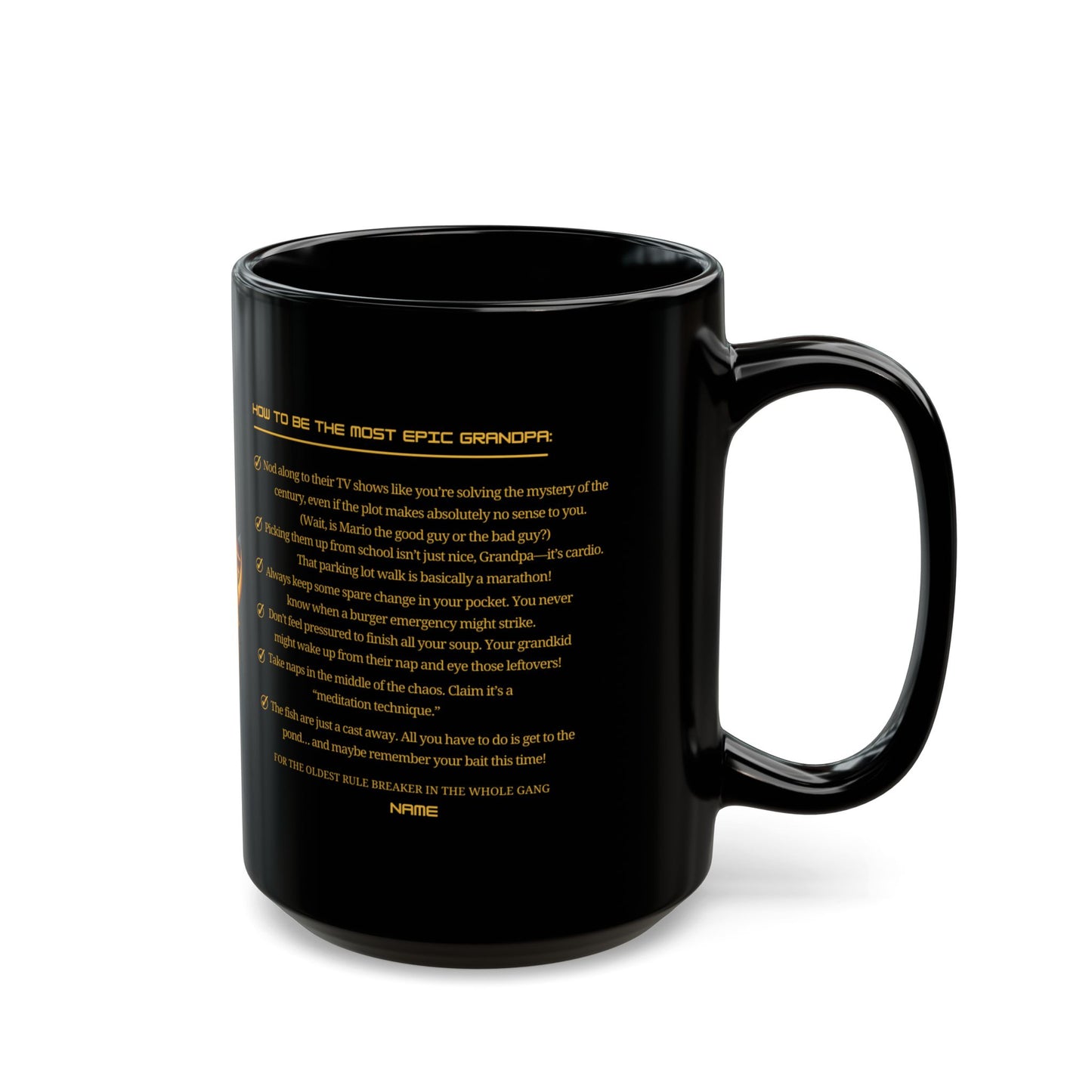 Mug - Funny Quotes How to Be the Most Epic Grandpa - Luxury