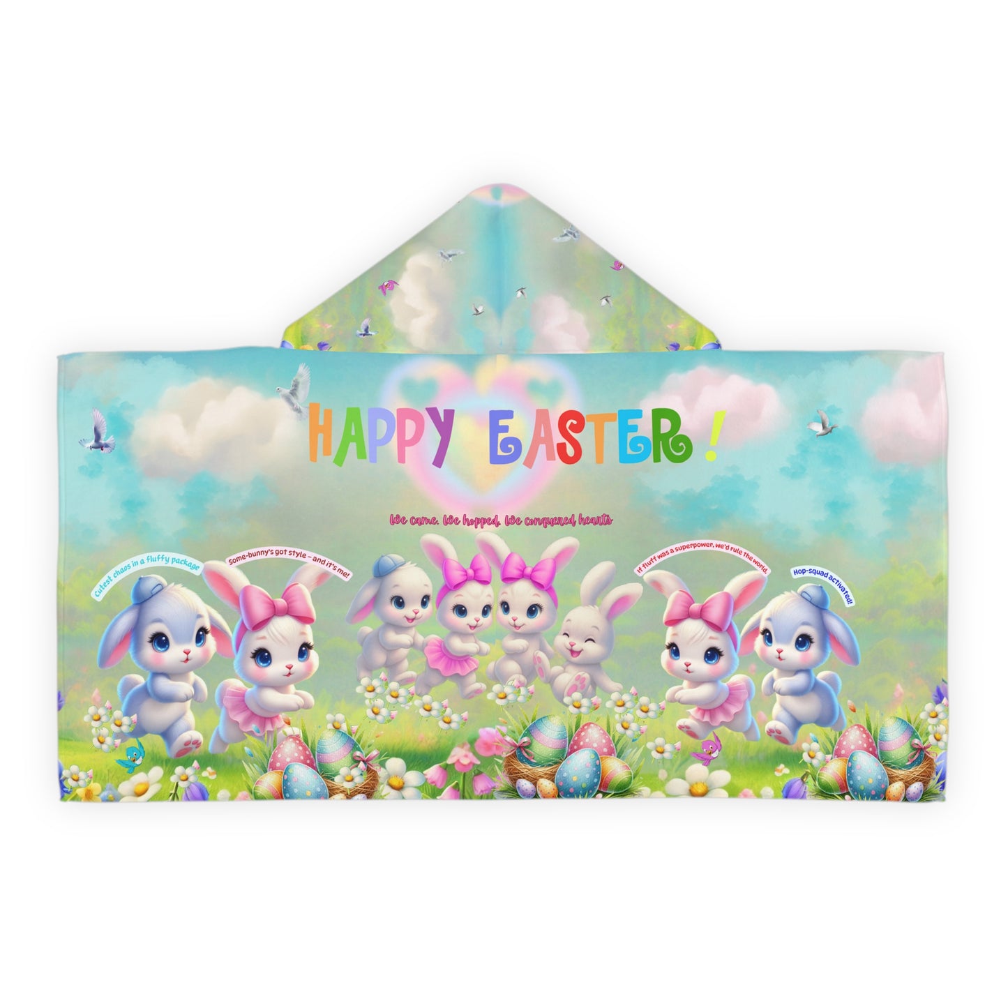 Youth Hooded Towel l Soft, Playful and Perfect for Little Adventures