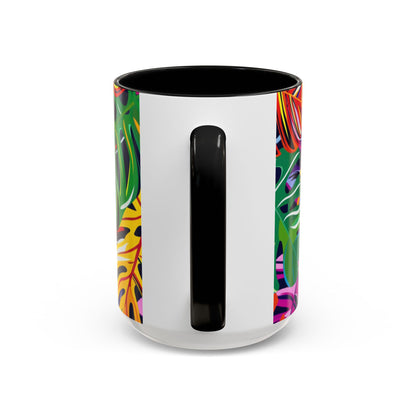 Hawaiian Palm Tree Mug - Tropical Coffee Cup 11oz/15oz