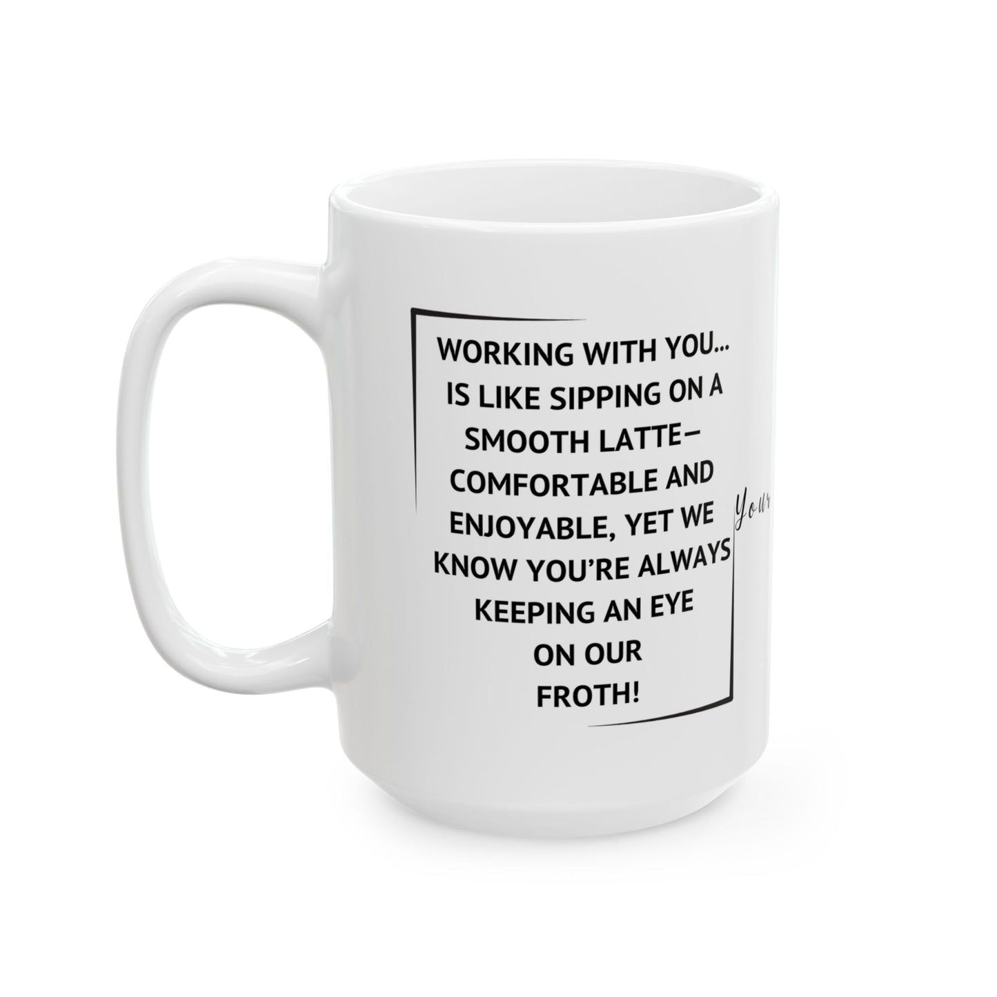 Funny Boss Ceramic Mug, Christmas Funny Gift , For your Boss