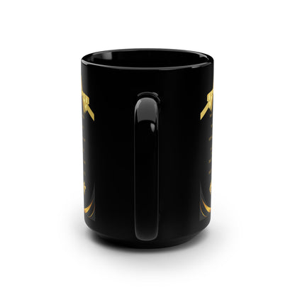 Luxury Mug - Personalized Love Poem - Black, 15oz