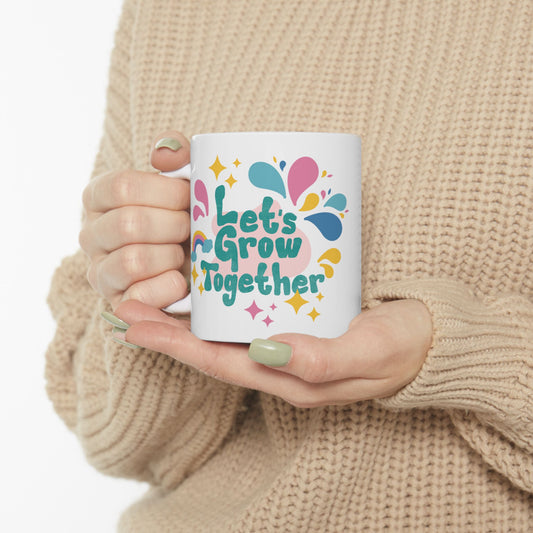Ceramic Mug, (11oz, 15oz) - lets give it a whirl