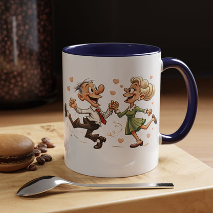 Coffee Mug - Age is Just a Number Funny Quote - Valentines Day Birthday Gift