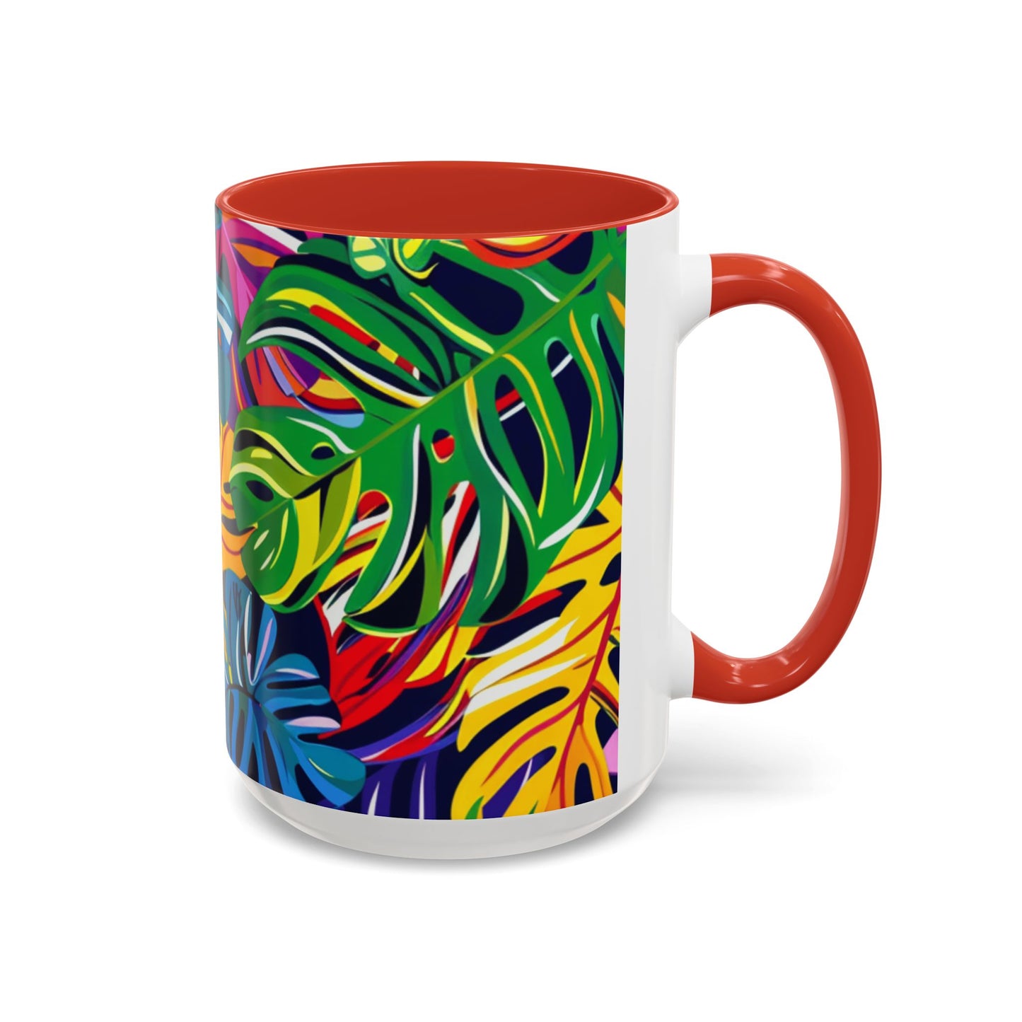 Hawaiian Palm Tree Mug - Tropical Coffee Cup 11oz/15oz