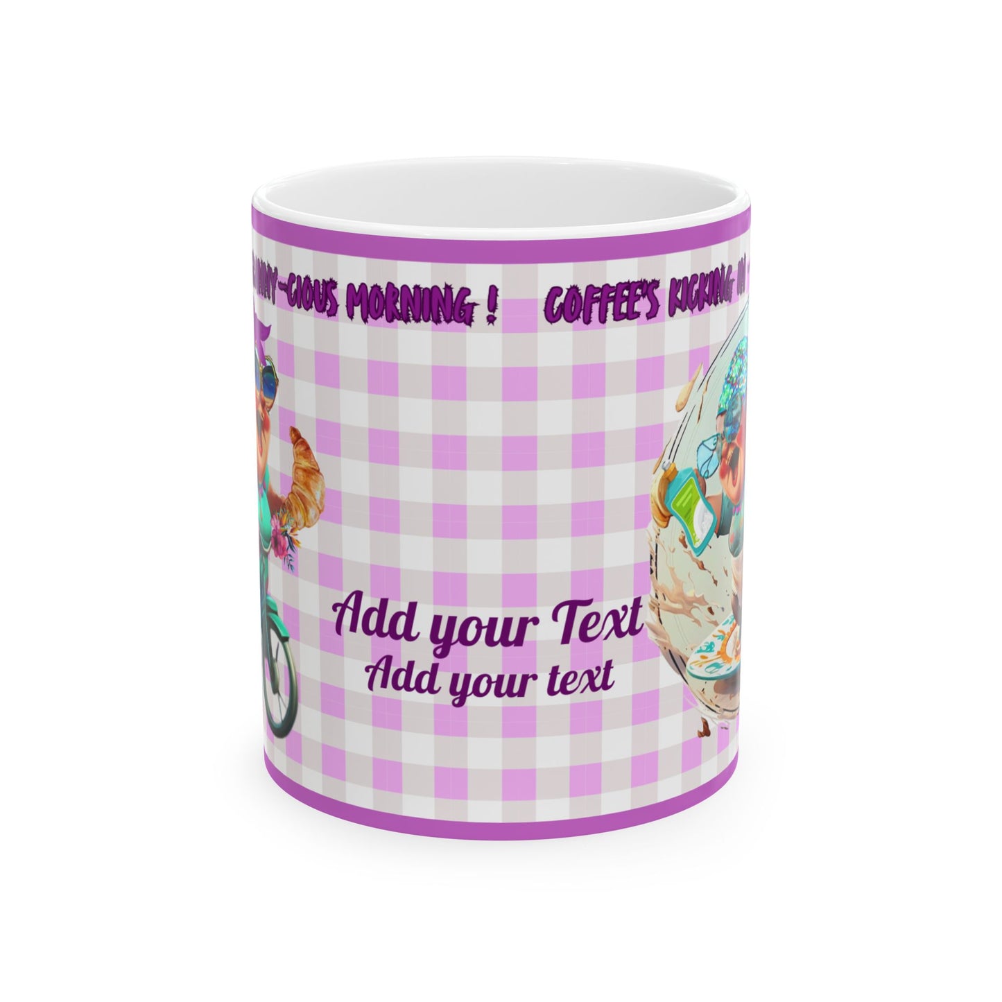 Mug Crazy Granny Funny Design 11oz 15oz Happy Crazy-Granny-cious Coffee Kitchen Cleaning