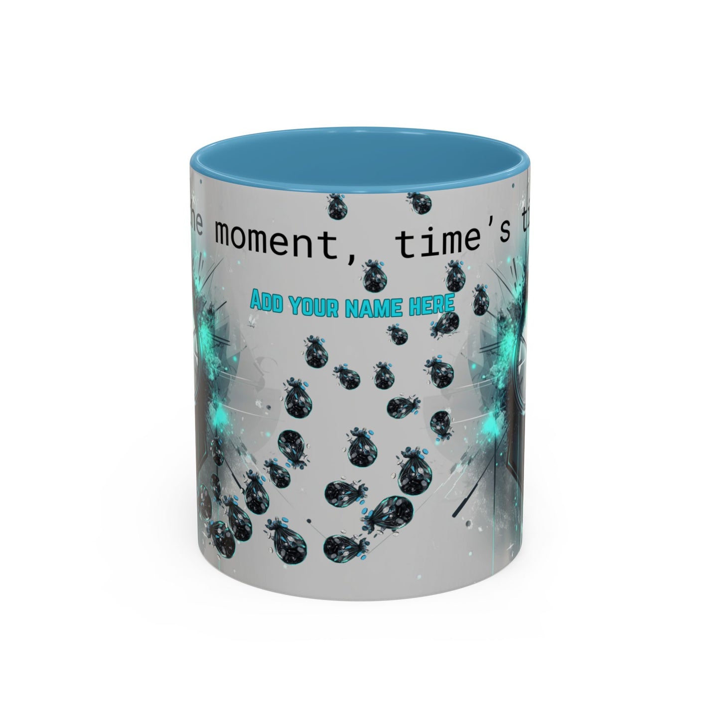 Mug: Seize the Moment Inspirational Quote Coffee Mug (11, 15oz)