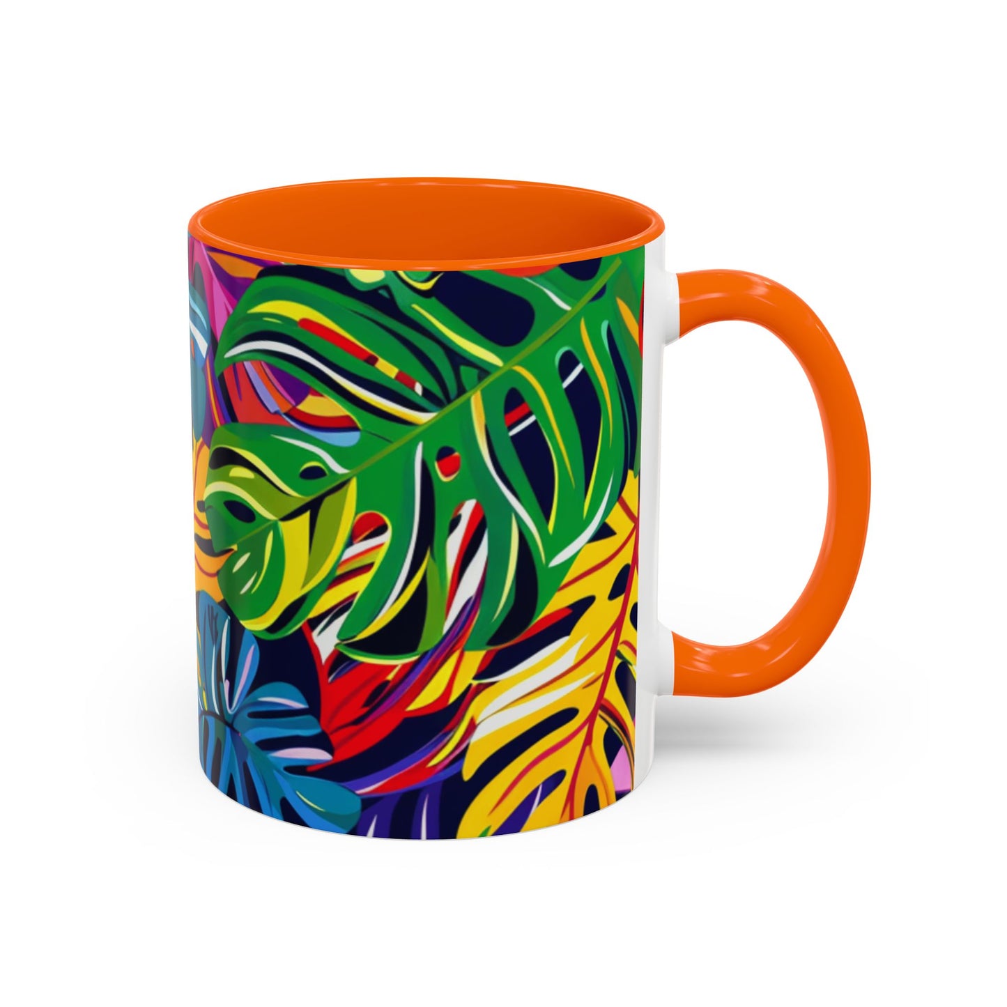 Hawaiian Palm Tree Mug - Tropical Coffee Cup 11oz/15oz