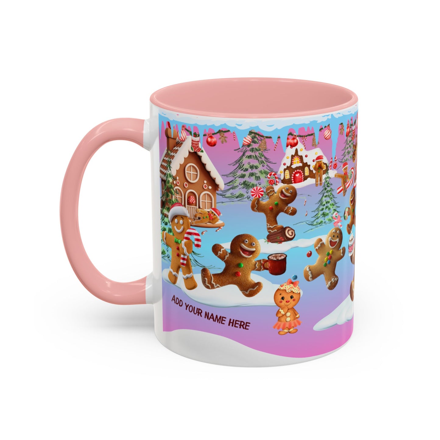 Coffee Mug - Gingerbreads Village Funny Design, 11oz & 15oz Funny Mug